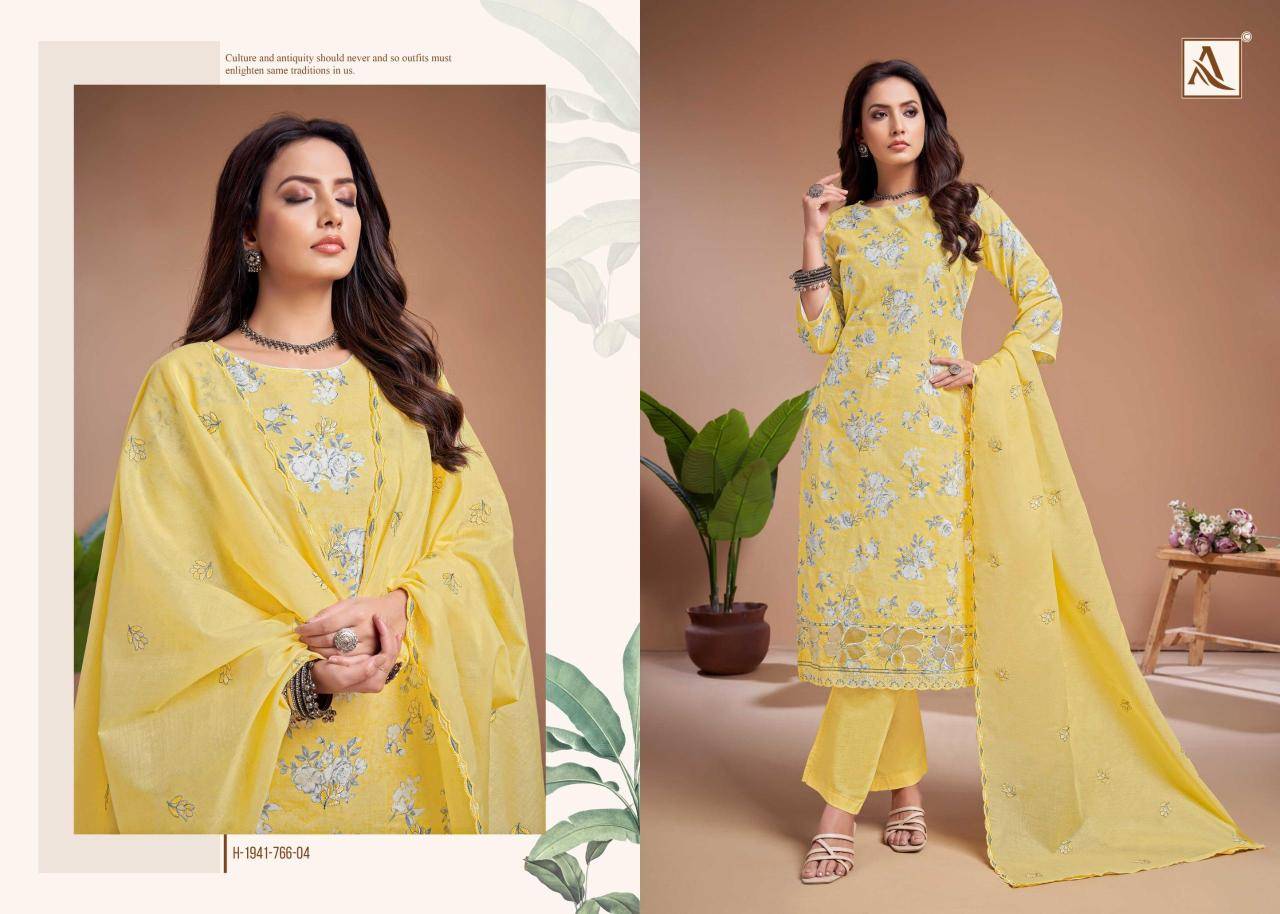 Alok suit khadiza Dress material suppliers in Bangalore